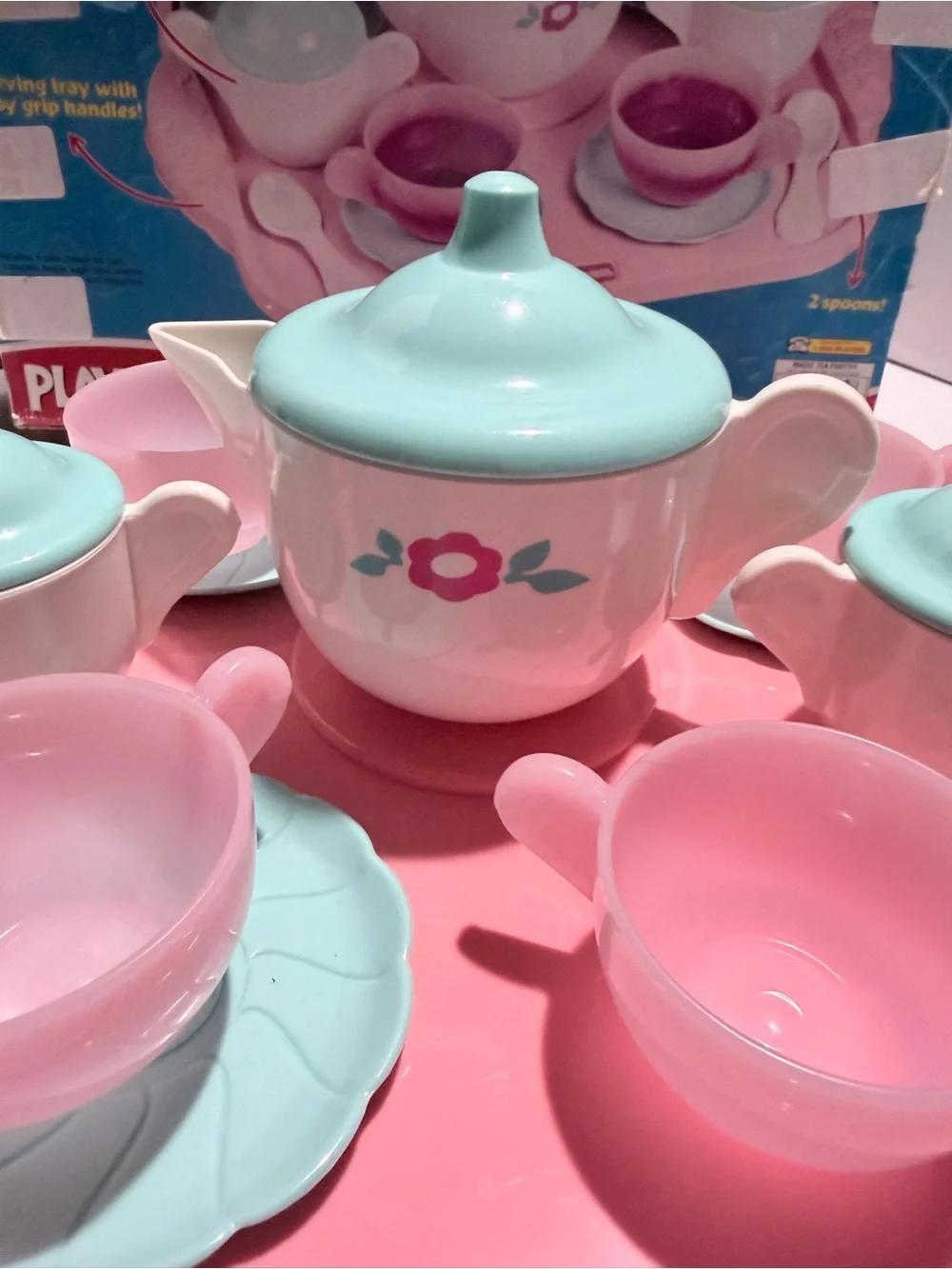Magic Tea Party Playset - Pink & Blue